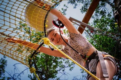 Accès accrobranche & tyrolienne géante - Bonjour Fun