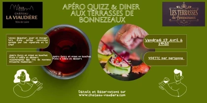 Apéro Quizz & Dîner aux Terrasses de Bonnezeaux - Bonjour Fun