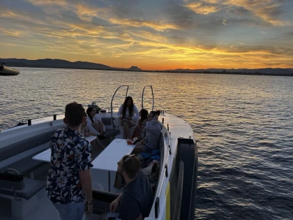 Apéro sunset - Départ Fréjus - Vedette  - Bonjour Fun
