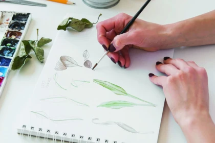 Aquarelle et botanique - Bonjour Fun