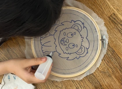 Atelier peinture sur soie pour les enfants  - Bonjour Fun