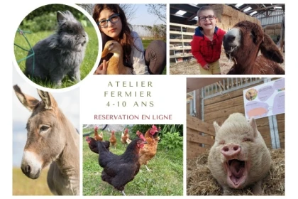 Atelier "Petit fermier" 4-10 ans - Bonjour Fun