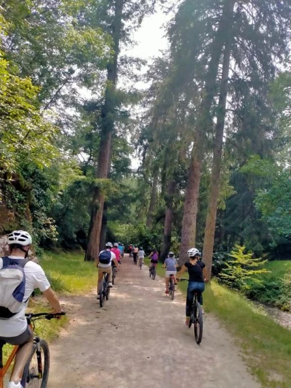 Balade autour du Lac de Lenclas : Nature et détente en vélo électrique - Bonjour Fun