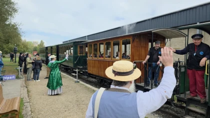 Balade en train vapeur - Bonjour Fun