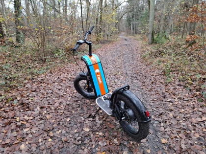 Balade initiation en trottinette cross 100% électrique - Bonjour Fun