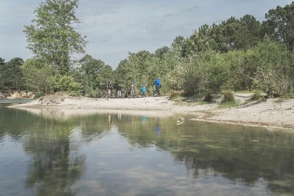 Balade Segway - "Autour du Lac Bleu et des châteaux de Léognan" (1h) - Bonjour Fun