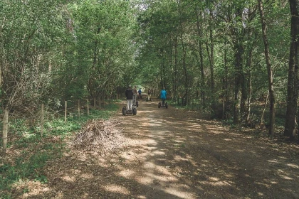 Balade Segway - "Entre les vignes de Léognan et le bois de Papaye" (1h) - Bonjour Fun