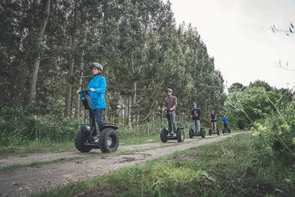 Balade Segway - "Entre les vignes de Léognan et le bois de Papaye" (1h) - Bonjour Fun
