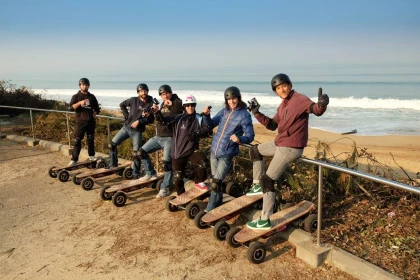 Balade skate électrique - Bonjour Fun