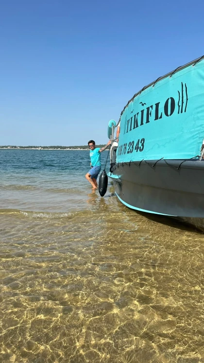 Balade sur Le Chaland Le TIKIFLO - Bonjour Fun