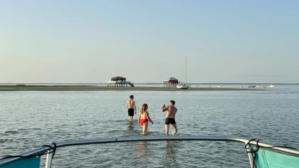 Balade sur Le Chaland Le TIKIFLO - Bonjour Fun