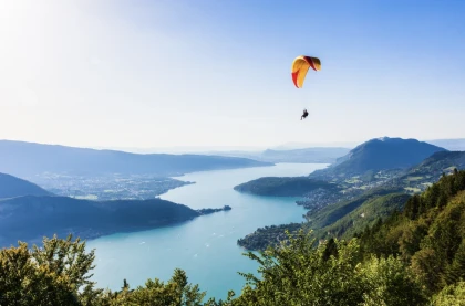 Baptême de l'air en parapente biplace - Bonjour Fun