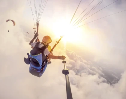 Baptême de l'air en parapente biplace - Bonjour Fun