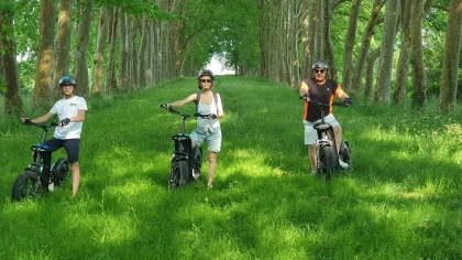 Circuit en trottinette tout-terrain avec dégustation au Château La Louvière - Berceau de l'appelation Pessac-Léognan (1h30) - Bonjour Fun