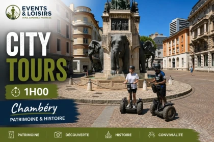 City Tour Segway 1h00 - Chambéry - Bonjour Fun