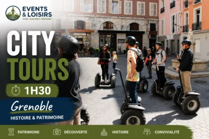 City Tour Segway 1h30 - Grenoble - Bonjour Fun