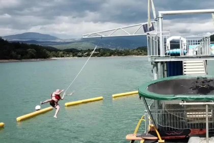 Combiné : Ninja Junior & Water Jump dès 9 ans - Bonjour Fun