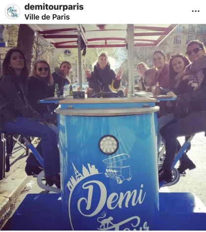 Crazy Bike Bar Tour - 1h (2) - Bonjour Fun