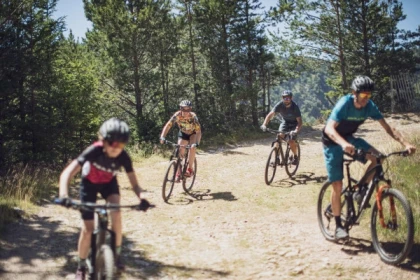 Descente de vallée en VTT depuis la Station du Lac Blanc - Bonjour Fun