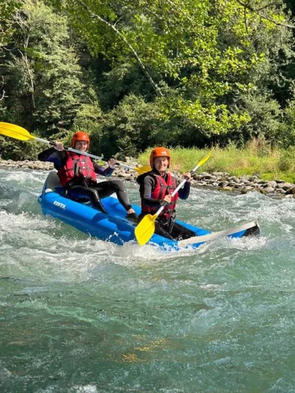 Descente du Gave de Pau en CANORAFT - Bonjour Fun