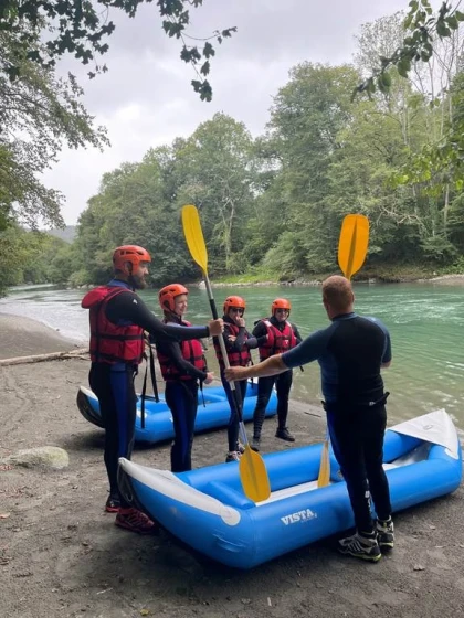 Descente du Gave de Pau en CANORAFT - Bonjour Fun