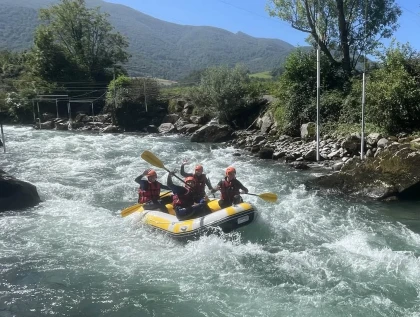 Descente du Gave de Pau en MINIRAFT - Bonjour Fun