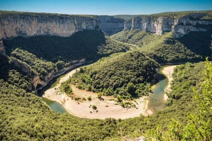 Descente Réserve Naturelle de l'Ardèche en Canoë Kayak : 5h00 - env. 24km - Bonjour Fun