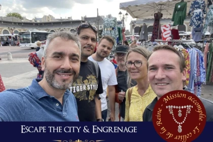 Escape Game Extérieur - L'affaire du collier de la Reine - Bonjour Fun