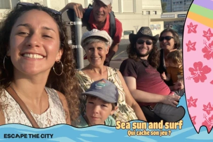 Escape Game Extérieur - Sea, Surf and Sun - Bonjour Fun