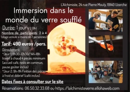 Immersion soufflage - Bonjour Fun