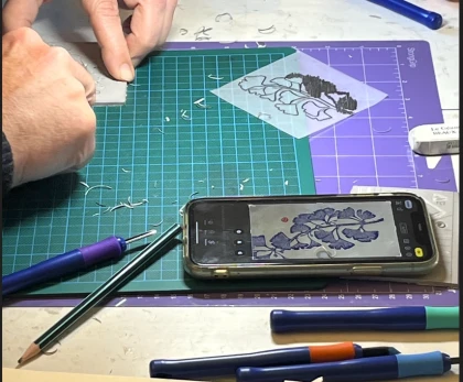 Initiez vous à la linogravure - Bonjour Fun