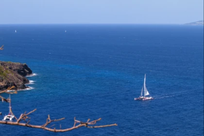 Journée en catamaran à Cap Taillat Départ Pampelonne - Bonjour Fun
