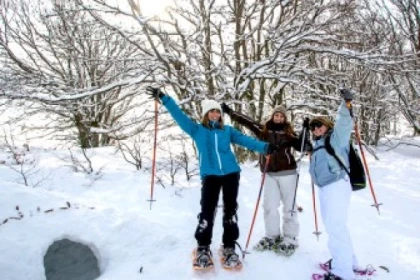 Journée en raquettes à neige et dîner en auberge - Bonjour Fun