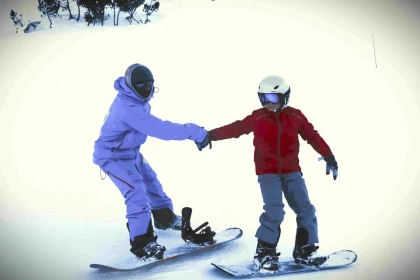 Leçons privées SNOWBOARD 1 à 2 pers - Bonjour Fun