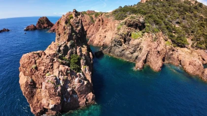 Les Calanques de l'Esterel - Départ Fréjus - Vedette  - Bonjour Fun