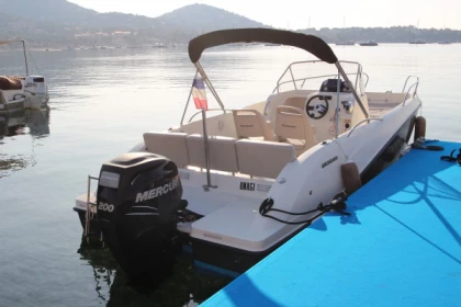 Location bateau - Quicksilver 675 (200CV) - Agay - Bonjour Fun