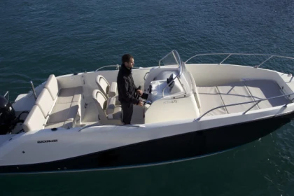 Location bateau - Quicksilver 675 (200CV) - Agay - Bonjour Fun