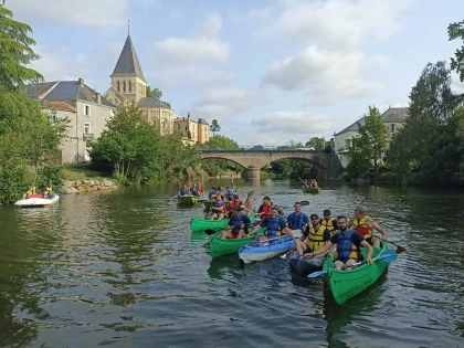 Location canoë 3 places - 2h - Bonjour Fun
