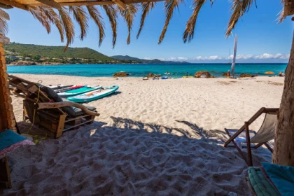 Location de paddle transparent sur la plage du Ruppione - Bonjour Fun