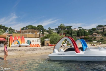 Location de pédalo en mer - plage de la Madrague - Bonjour Fun