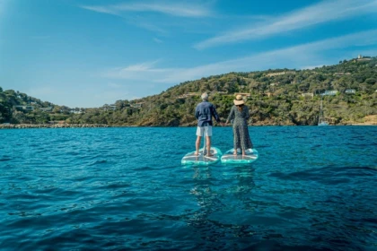 Location de trottinette électrique - plage de la Madrague - Bonjour Fun