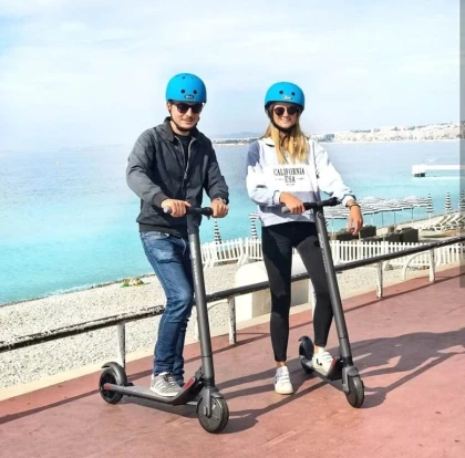 Location trottinette électrique Nice - CAT. A - Bonjour Fun
