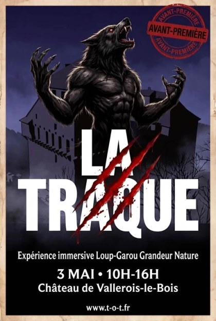 Loup garou grandeur nature "La traque" Entre Vesoul & Besançon (2) - Bonjour Fun