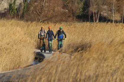 Printemps des Landes "Nature et Sportive " à Seignosse en trottinette électrique - Bonjour Fun