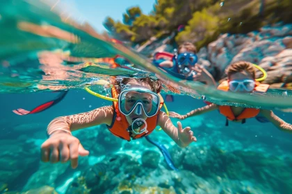 Rando palmée : Duo avec ado - 3h - Bonjour Fun