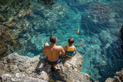 Rando palmée : Duo avec enfant - 3h - Bonjour Fun