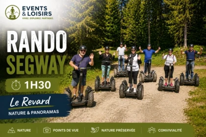 Rando Segway 1h30 - Savoie Grand Revard - Bonjour Fun