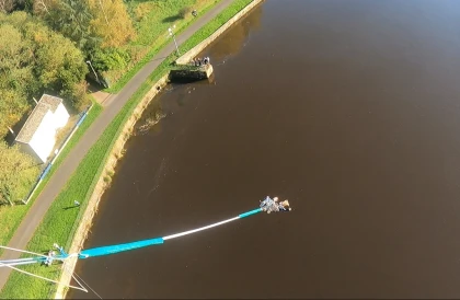 Saut élastique en Tandem ( poids total maxi 140 kg ) - Bonjour Fun
