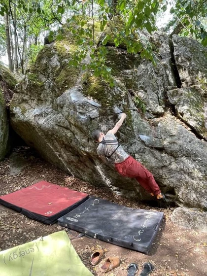 Stage bloc et voies en Ariège - Bonjour Fun
