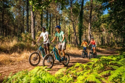Trottinette "évasion en forêt" à Seignosse - Bonjour Fun